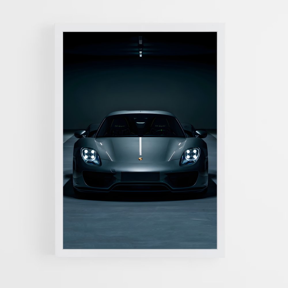 Poster 918 Spyder Scintillant – affiche Porsche (vue 3)